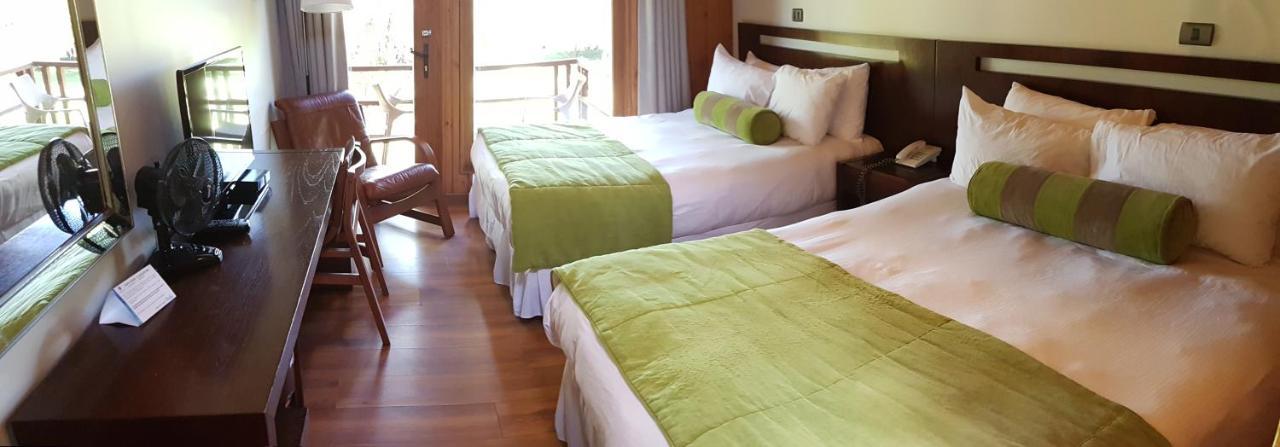 Hotel Y Cabanas Las Mellizas - Caja Los Andes Los Ángeles Extérieur photo