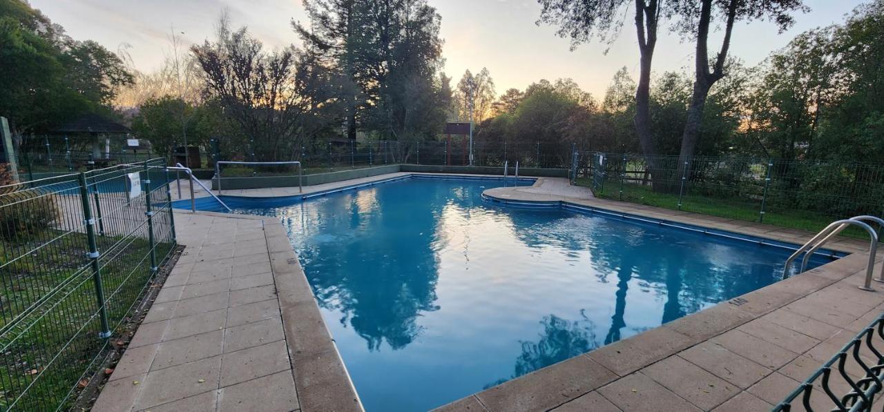 Hotel Y Cabanas Las Mellizas - Caja Los Andes Los Ángeles Extérieur photo